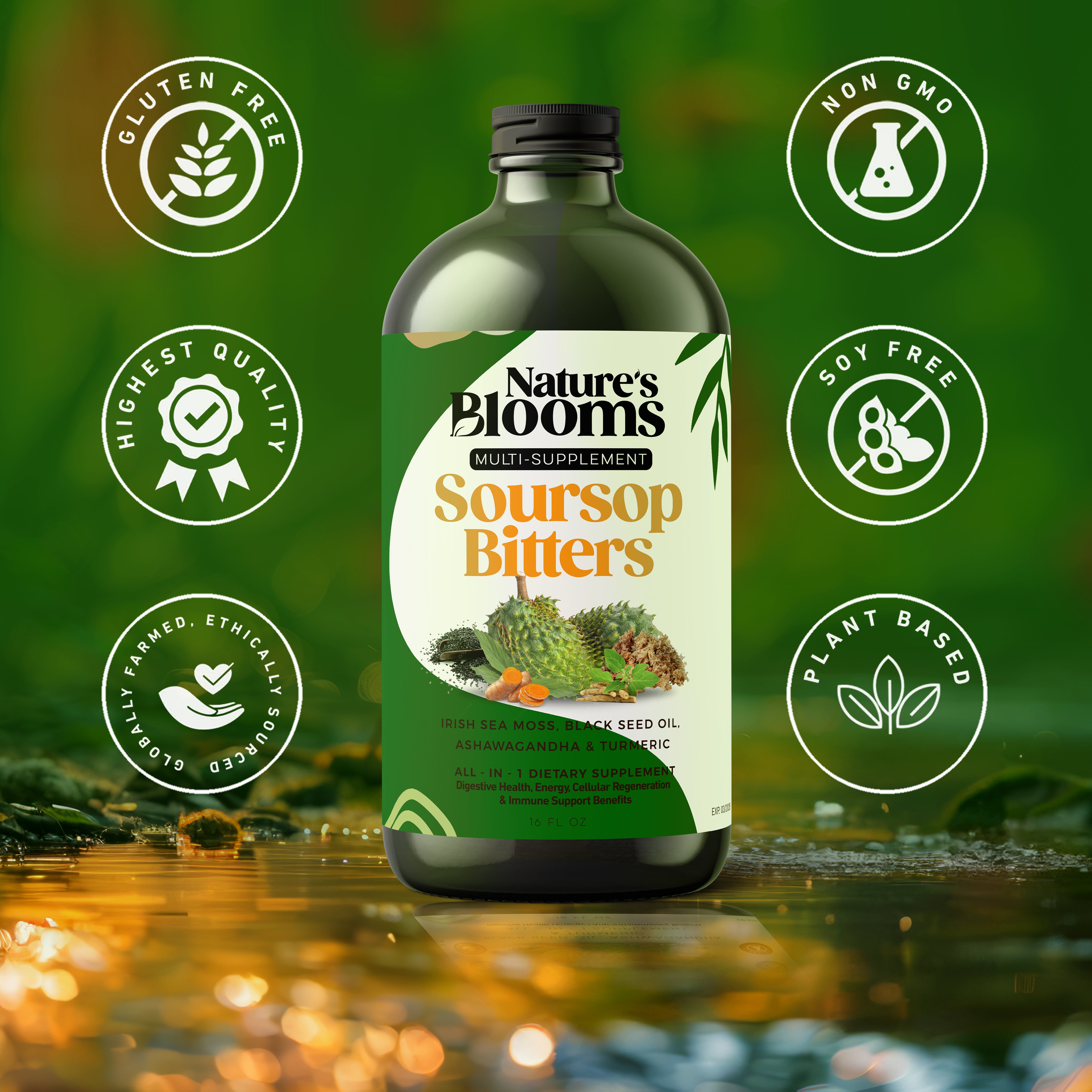 Nature's Blooms Soursop Bitters