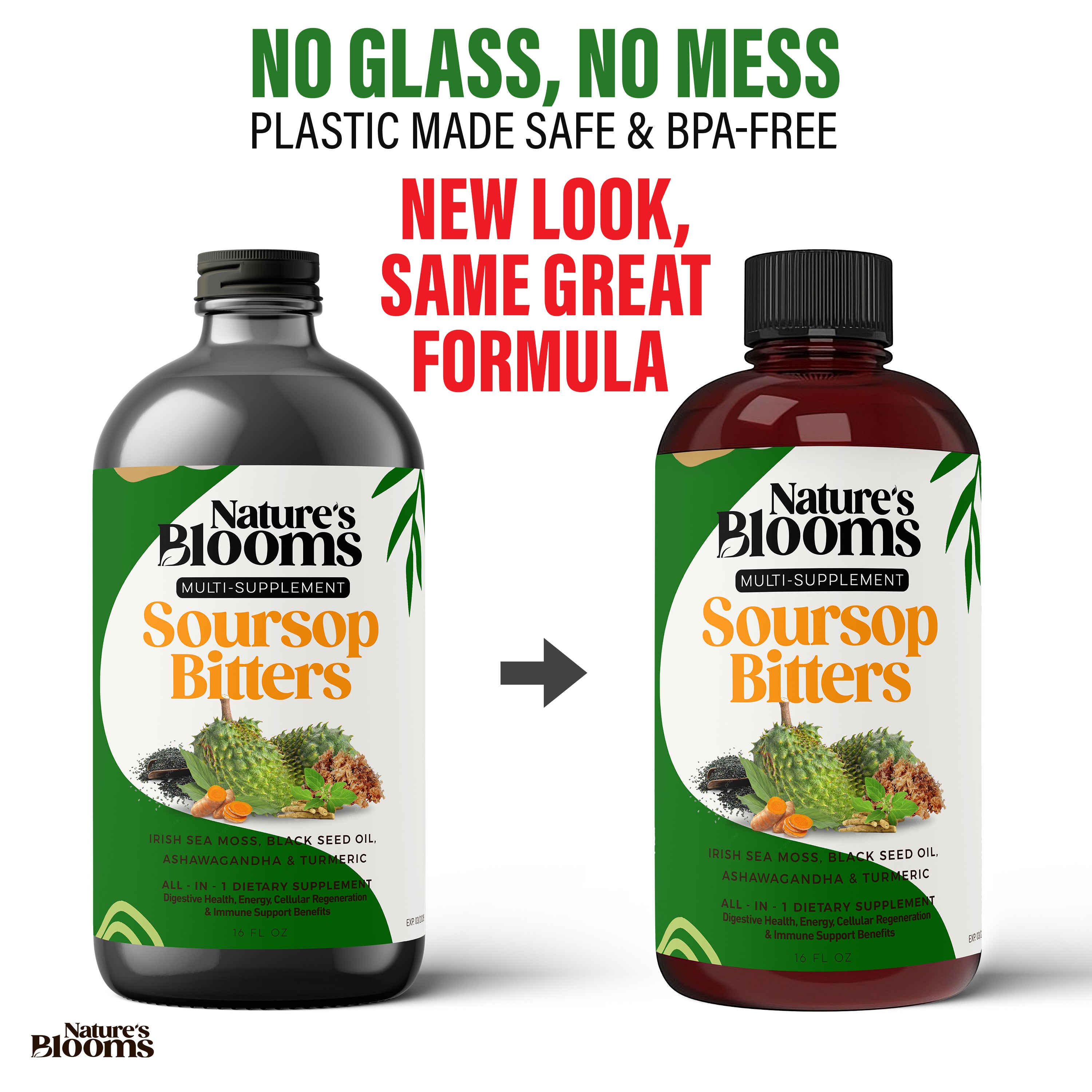 Nature's Blooms Organic Soursop Bitters