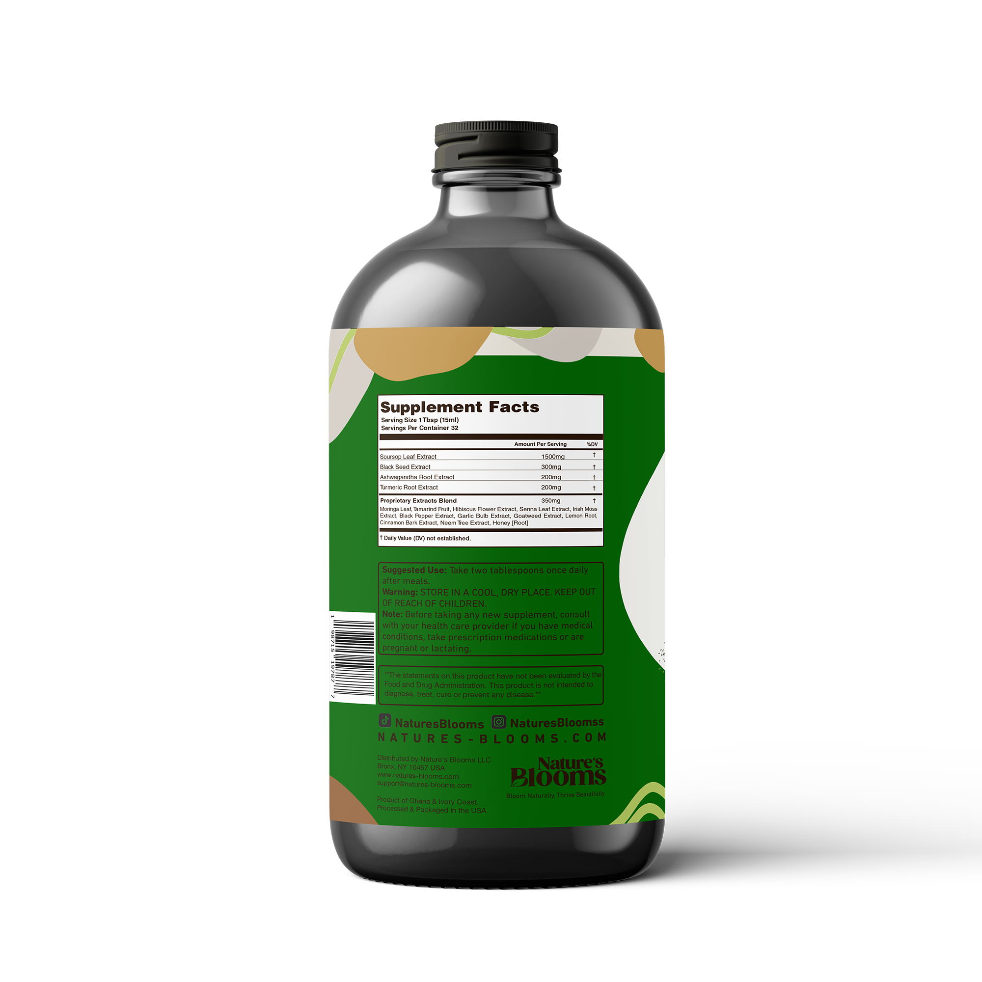 Nature's Blooms Soursop Bitters