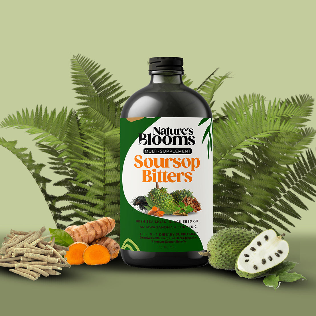 5 Incredible Benefits of Nature's Blooms Organic Soursop Bitters