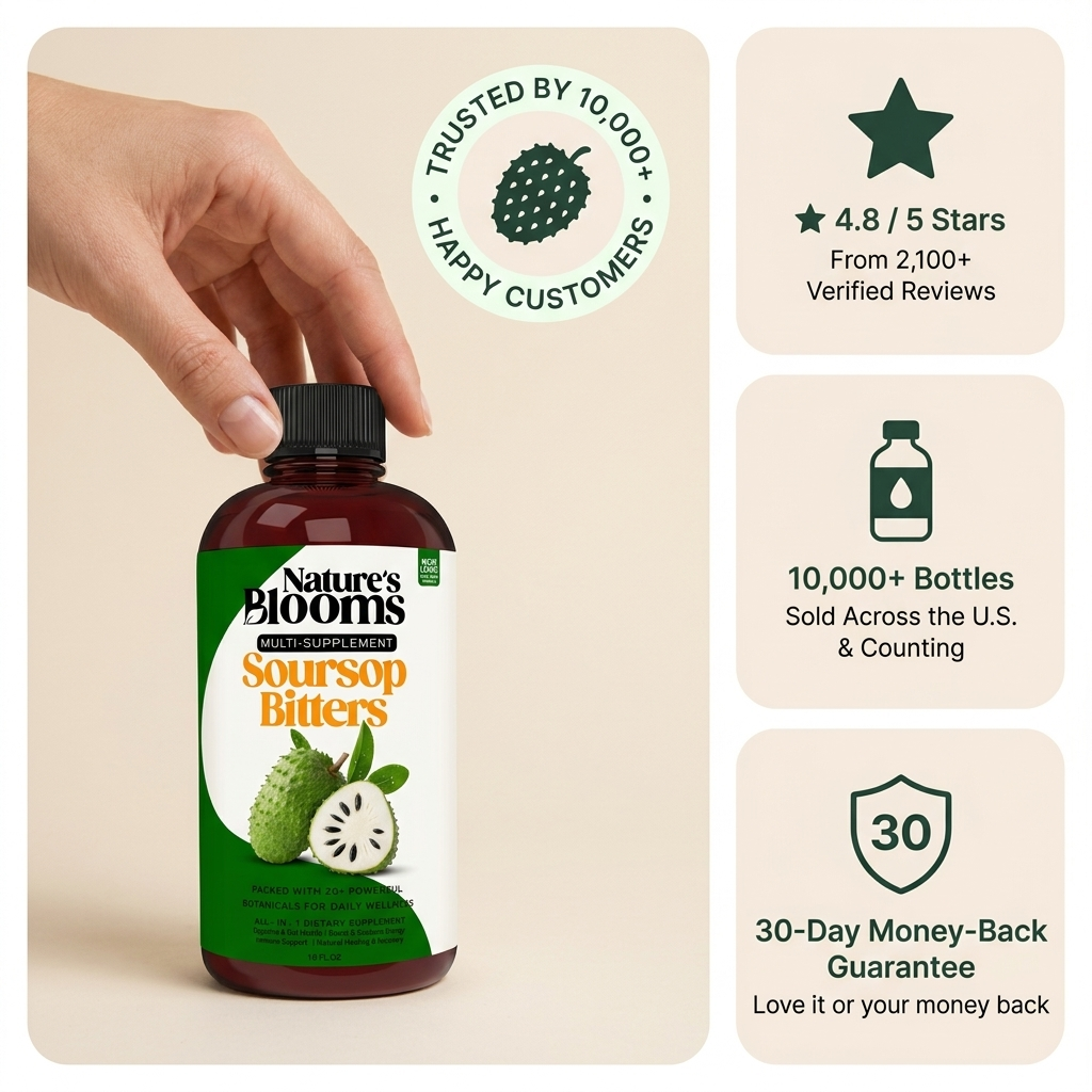 Nature's Blooms Soursop Bitters