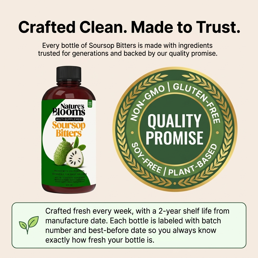 Nature's Blooms Soursop Bitters