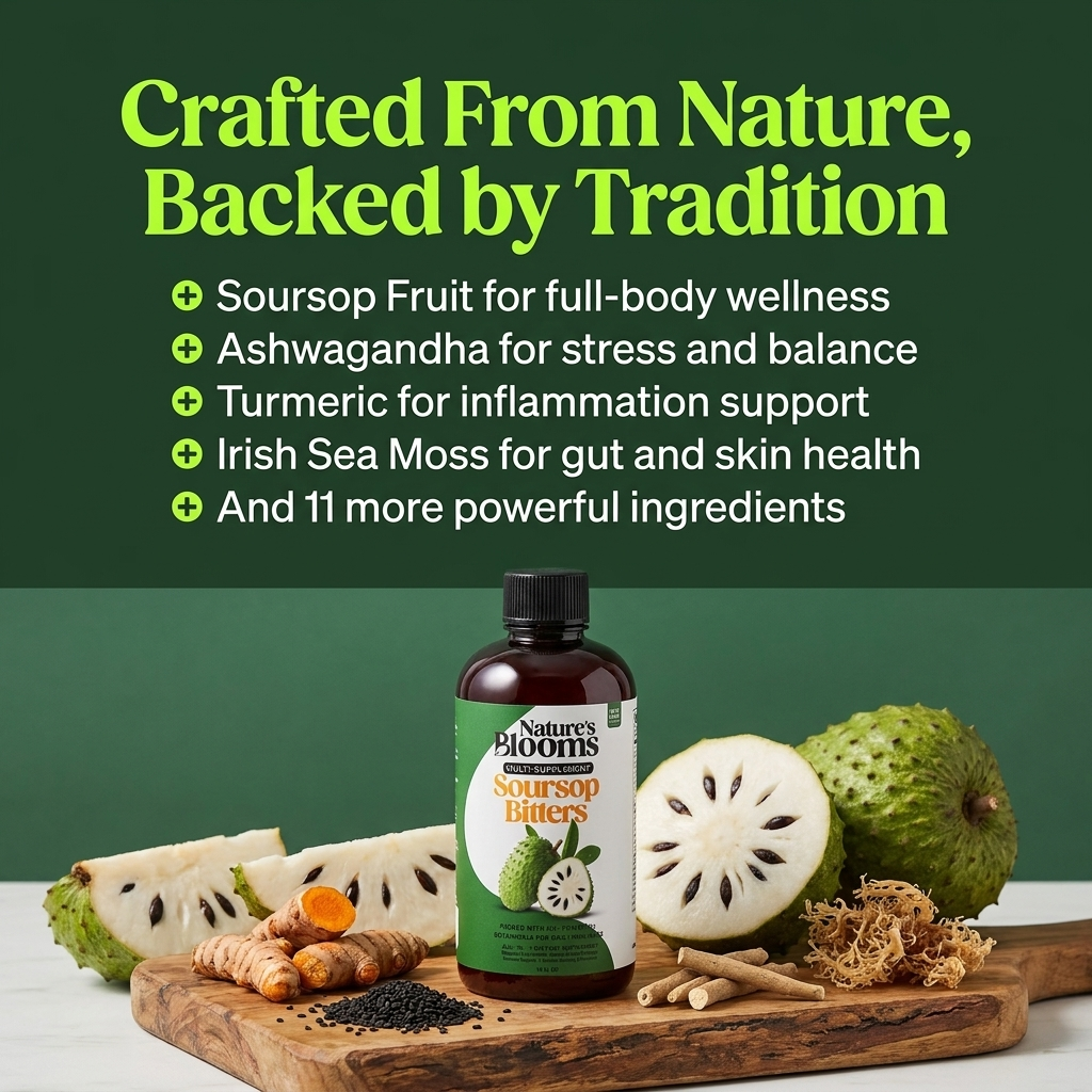 Nature's Blooms Soursop Bitters
