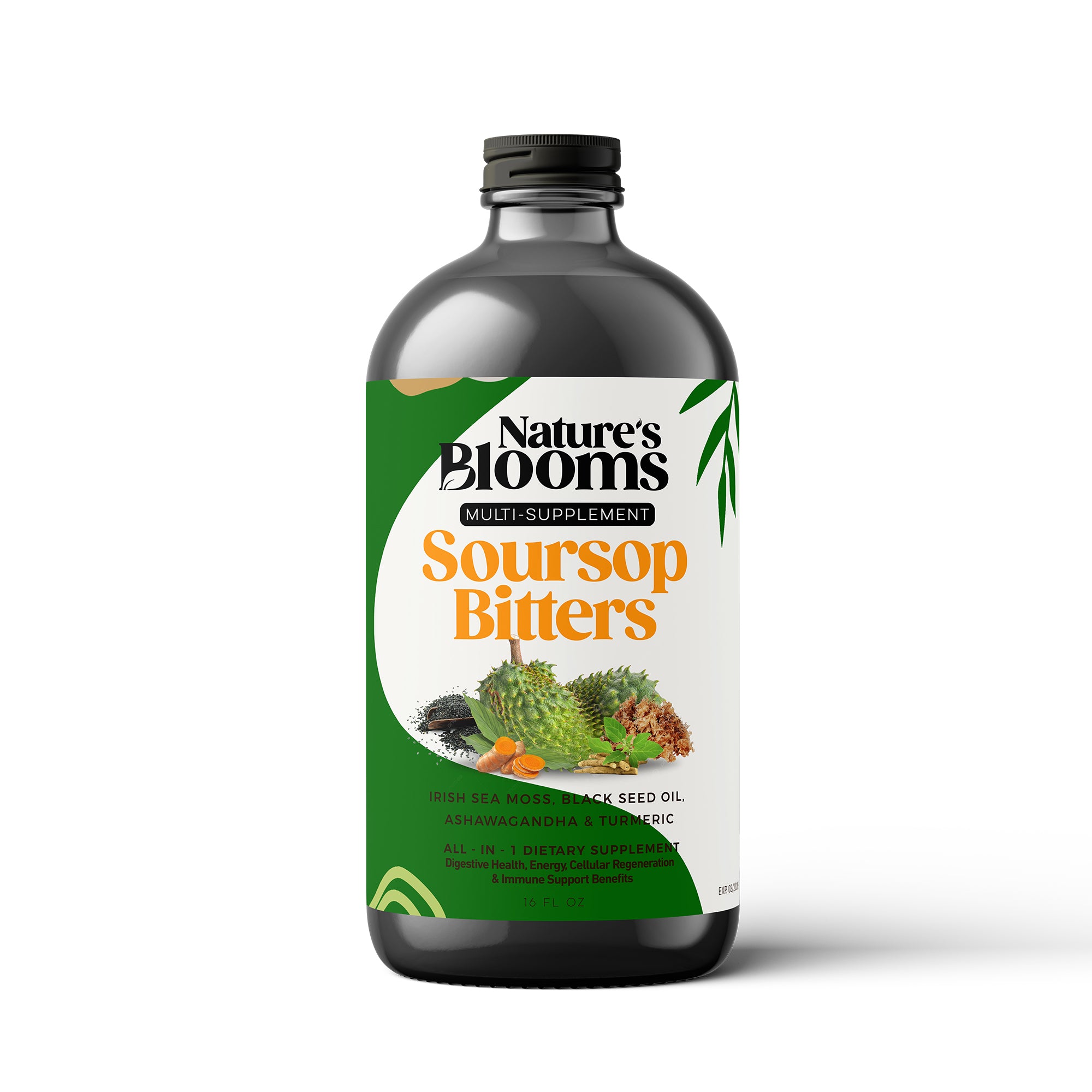 Nature's Blooms Organic Soursop Bitters