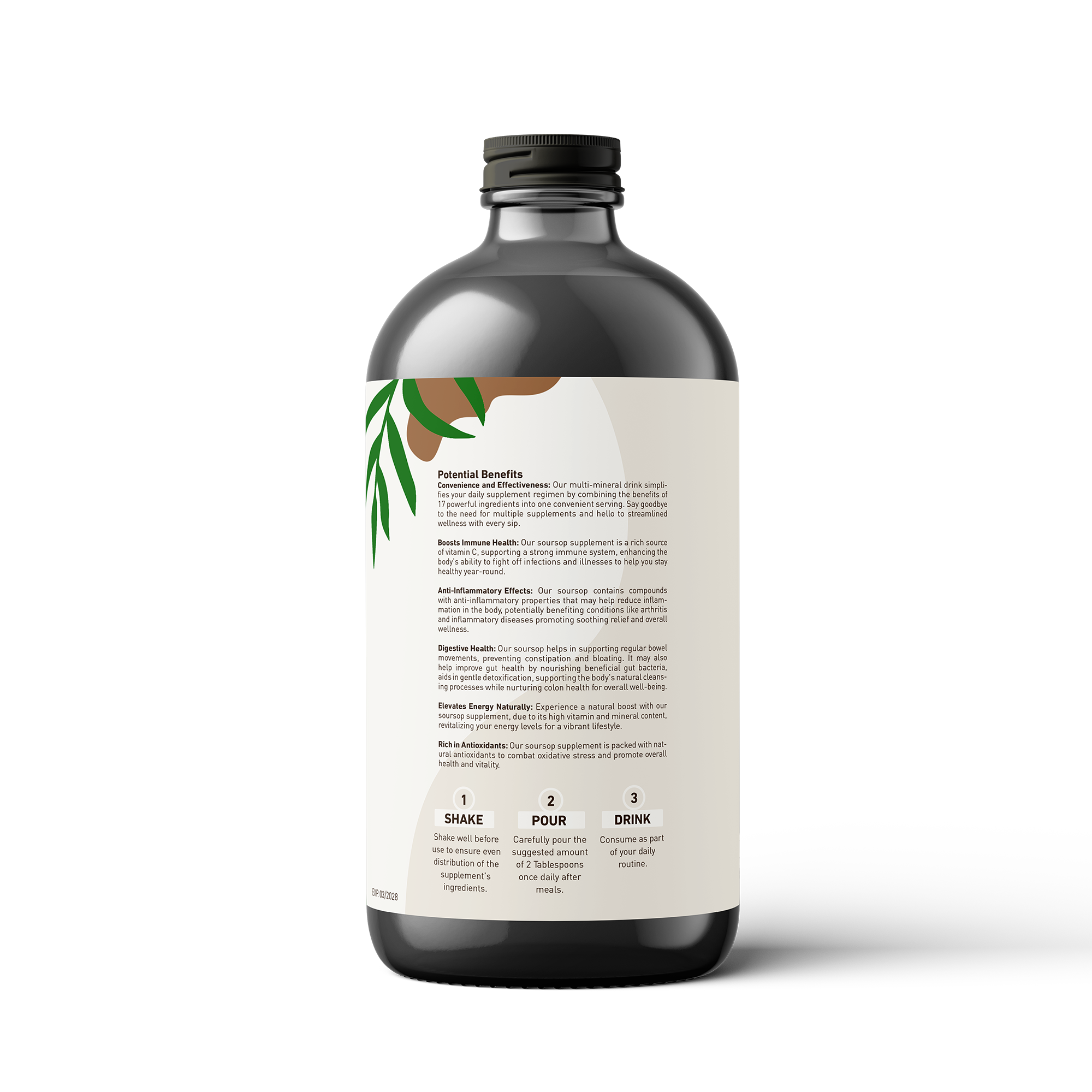 Nature's Blooms Organic Soursop Bitters